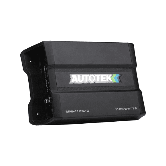 Autotek MM-1125.1D 1100W Max 1-CH Monobloc Classe-D Voiture Amplificateur Compact Audio