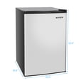 thumbnail image 3 of 88L/ 3.0CU.FT Single Door Vertical Freezer, Portable Compact Refrigerator for Home Office, 3 of 10