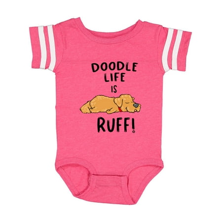 

Inktastic Doodle Life is Ruff! Golden Doodle Gift Baby Boy or Baby Girl Bodysuit