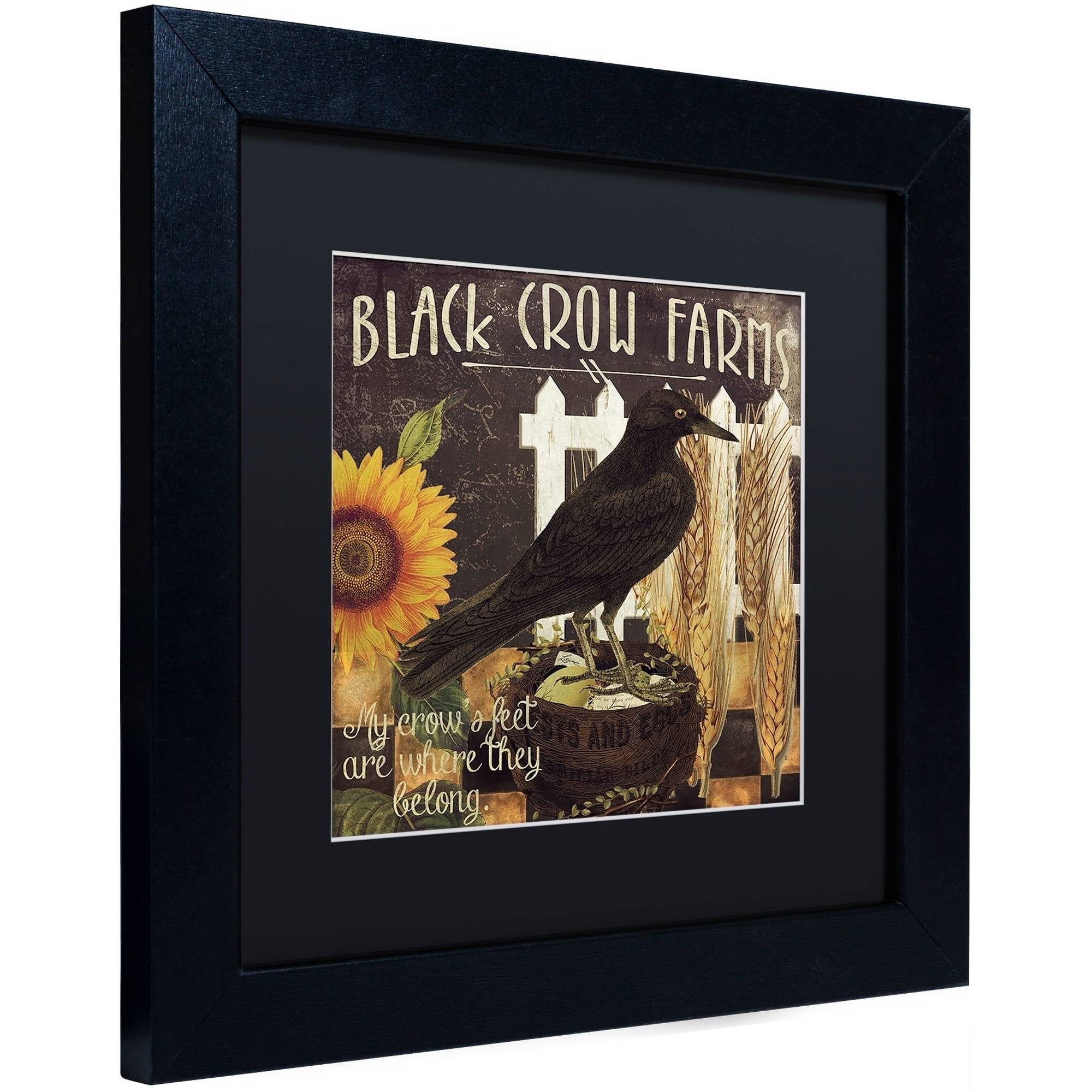 Trademark Fine Art "Vermont Farms X" Canvas Art by Color Bakery Black Matte, Black Frame