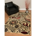 thumbnail image 2 of United Weavers Plaza Gina Area Rug, Paisley Pattern, Ivory, 7'10" X 10'6", 2 of 6