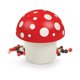 thumbnail image 1 of Fred Merry - Molinillo de hierbas de hongos, molinillo manual de 3 pulgadas para hierbas y especias, herramienta de cocina de mano duradera, divertido diseño rojo y blanco, 1 of 6