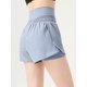 thumbnail image 2 of TFixol 2 en 1 pantalones cortos deportivos para mujer ahuecados de secado rápido, 2 of 8