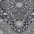 thumbnail image 4 of HomeRoots 677753 10 x 14 ft. Black Gray & Beige Oriental Washable Machine Made Rectangle Area Rug with UV Protection, 4 of 9