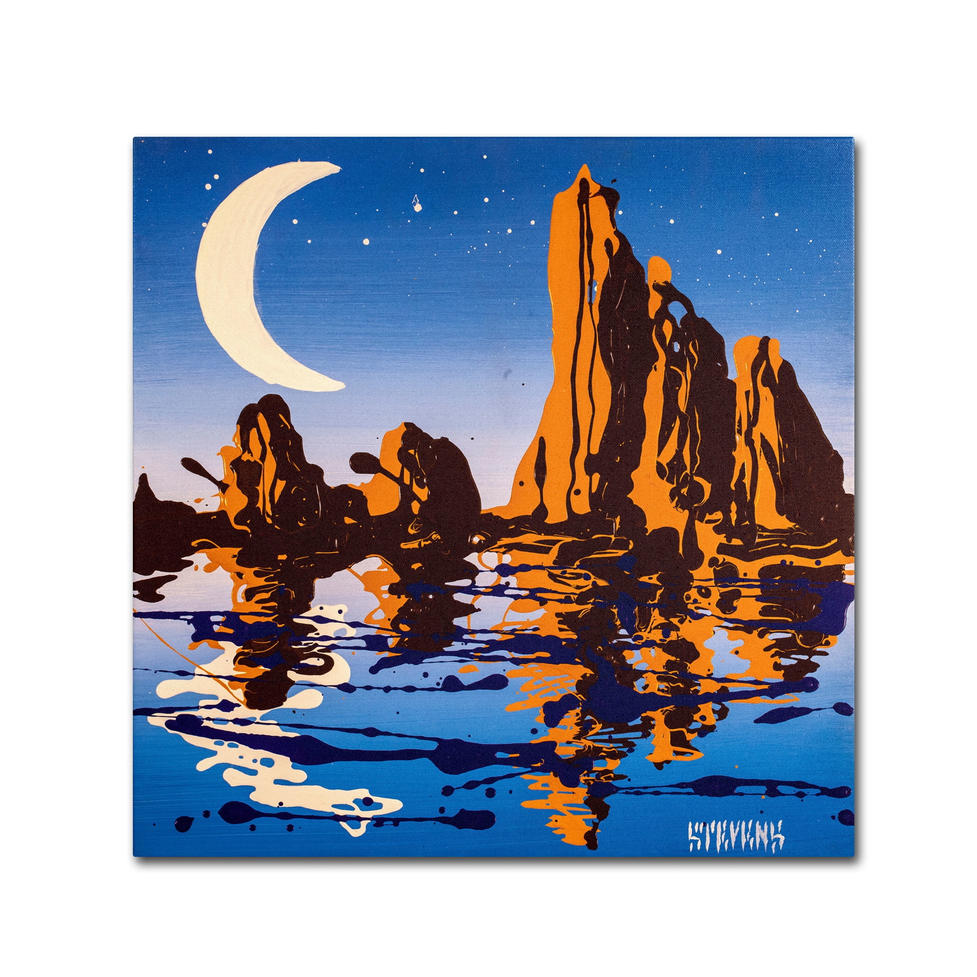 Trademark Fine Art "Lake Powell" Canvas Art by Roderick Stevens
