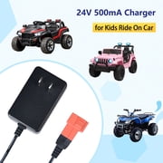 24V Charger for Ride on Cars - 24 Volt Battery Charger for Kids Ride on Toys with Square Plug