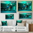 thumbnail image 4 of Designart "Gym Boxing Women" Boxing Floater Framed Canvas Wall Art, 4 of 5