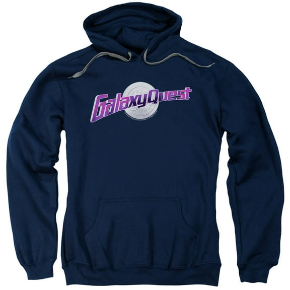 Galaxy Quest Logo Adult Pullover Hoodie Sweatshirt Navy