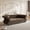 Brown, variant on Resenkose 83.8" Oversized Velvet Chesterfield Pull Out Sofa Bed, Classic Tufted Convertible Couch for Living Room, Apartment, Brown