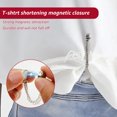 thumbnail image 3 of Austok 8Pcs Magnetic Clothing Clips Compact Magnetic Shirt Clips Smooth Magnet Clothing Clips Multifunctional Magnet Shirt Clips for Cuffs Neckline Hems Trouser Hems T-Shirt, 3 of 7