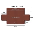 thumbnail image 2 of Fundas impermeables para sofá, protectores de muebles de salón, fundas para sofá para perros Black_3 Seater, 2 of 8