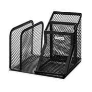 Rolodex Desk Director Organizer, Mesh Metal, Black