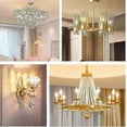 thumbnail image 4 of E14 40W Clear Candle Bulb, Dimmable Incandescent Bulb, Warm White 2700K, 400LM, Flame Light Bulb, E14 Edison Screw Candle Bulbs, Pack of 6, 4 of 5