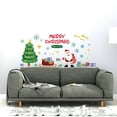thumbnail image 4 of Durable Christmas Window Clings, Christmas Stickers, PVC Christmas Decorations, For Glass Doors Window, 4 of 8