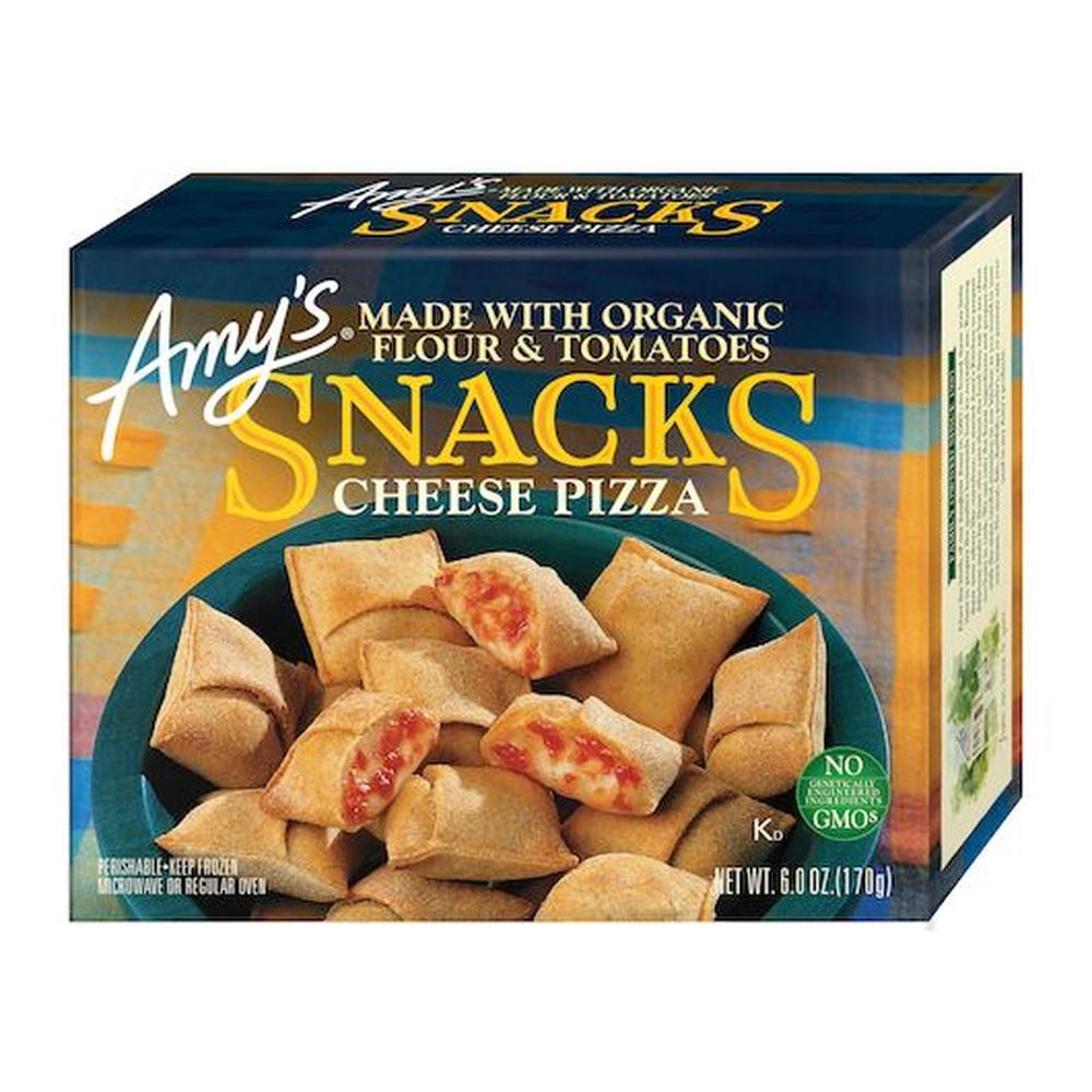 Amys Cheese Pizza Snacks, 6 Ounce -- 12 per Case. - Walmart