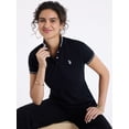 thumbnail image 3 of U.S. Polo Assn. Women's Double Tipped Polo Shirt, Sizes XS-XL, 3 of 5