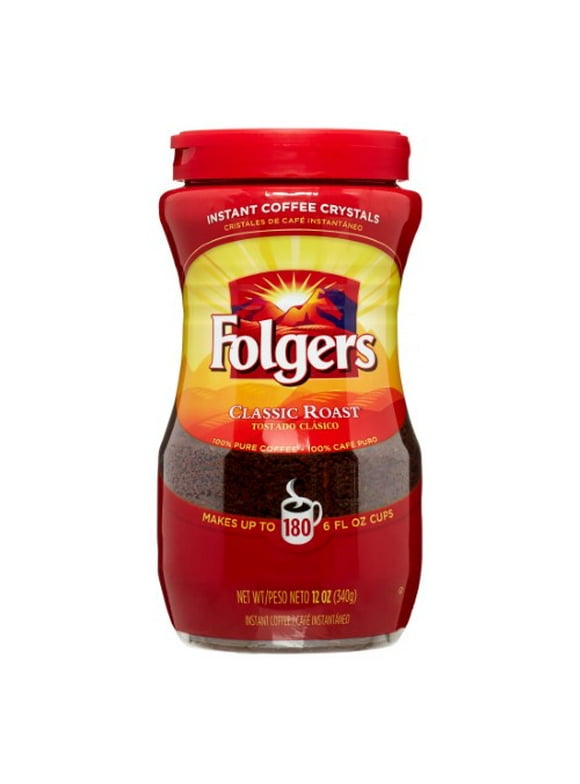 Folgers Instant Coffee in Instant Coffee