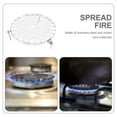 thumbnail image 3 of HORIALENCE 1Pack Gas Stove Nickel Wire Mesh Silver Circle for Cookware Accessory and Heat Conduction Plate, 3 of 6