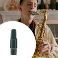 thumbnail image 4 of MasteelfCA Sax Mouthpiece Alto Musical Sax Mouthpiece Plastic Replacement Mouthpiece, 4 of 7
