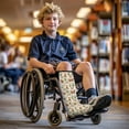 thumbnail image 4 of COEQINE Highland Cow Leg Cast Cover Cactus Cast Sleeve for Foot Leg Protector Size M Below The Knee Leg Cast Sleeve Fashionable Leg Cast Cover Sock After Surgery Gifts, 4 of 7