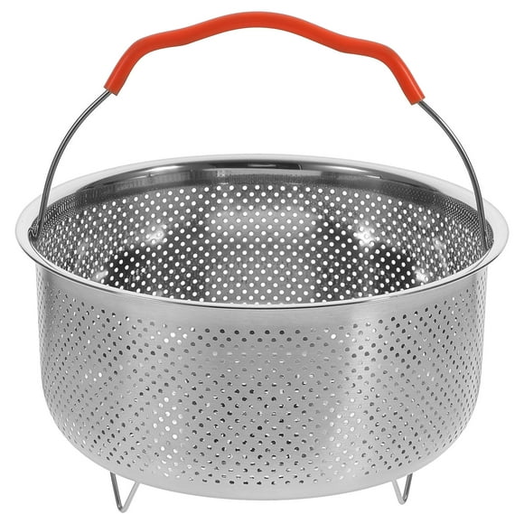OULII Silver Stainless Steel Steamer Cooking Rack Round 1Set