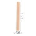 thumbnail image 2 of OULII 20Pcs Wood Post Sound Post Wood Khaki Sound Quality Improvement Performance, 2 of 8