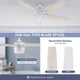 thumbnail image 3 of Ventilador De Techo Smart Prominence Home 52'' Cntrl Remoto Prominence Home  Dorsey, 3 of 5