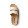 thumbnail image 3 of DREAM PAIRS Women's Platform Wedge Slide Sandals Slip on Comfortable Beach Sandals 2-Strap Cork Fashion Sandal with Arch Support, 3 of 6