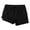 Black, variant on Boy's 2 in 1 Swim Trunks with Liner Funny Printed Swim Shorts for Kids Navy Blue 6