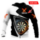 thumbnail image 4 of Sudadera con capucha y cremallera con estampado de dardos en 3D y juego de bar, tendencia de hip hop, ropa de otoño de talla grande, 4 of 5