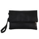 thumbnail image 2 of Bolsa Bolso de embrague de sobre de moda para mujer, bolso de cuero, bolso de mano, bolso de tarjeta (negro) Tmvgtek Para estrenar, 2 of 9