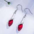 thumbnail image 4 of Pendientes largos de lágrimas de ángel TANGJMXG estilo coreano juego de 5 pares, 4 of 5