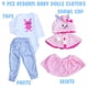 thumbnail image 2 of Set de ropa para niña Reborn Baby Doll de 19 a 24 pulgadas con conejo, 2 of 6