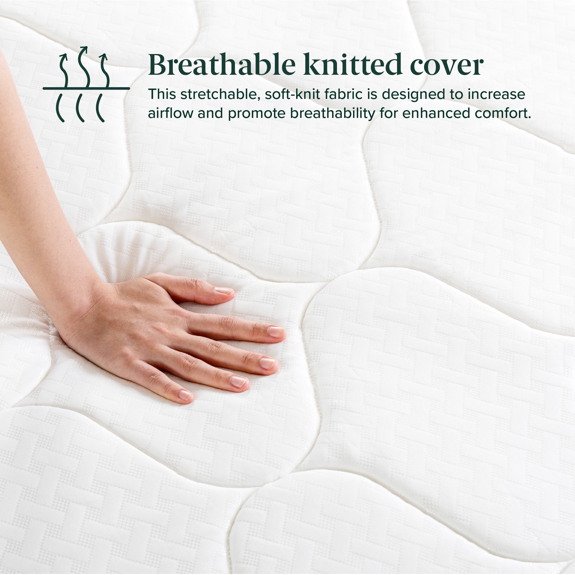 Zinus 8" Core Comfort Bonnell Innerspring Mattress, Twin