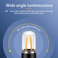 thumbnail image 6 of Ruiandsion E14 White LED Light Bulb, 1.5W 300LM 6000K Cool White, High Heat Resistant and Waterproof, for Microwave and Oven, AC 110-130V,Pack-1, 6 of 8