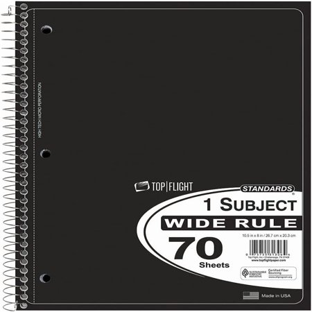 Books 70 Sheets