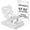 100 SHEETS, variant on Thermal Printer Paper 8.5" x 11", Letter Thermal Papers, Continuous Perforated Folding Paper, Compatible with JADENS/Itari M08F Printers, 100 Sheet.