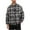 Navy, variant on Atogsazn Mens Plaid Shirts Casual Button Down Long Sleeve Shirt Jacket Tops with Pocket Spring Fall Dark Blue M