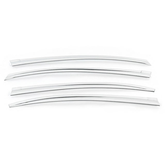 4pcs Chrome Window Visor Vent Sun Shade Rain Deflector Fits for Honda civic 2012-2015