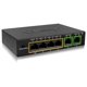 thumbnail image 1 of Conmutador PoE+ de 6 puertos BV-Tech (4 puertos PoE+ con 2 enlaces ascendentes Ethernet y función de extensión) - 60W - 802.3at + 1 puerto PoE de alta potencia | Diseño de escritorio sin ventilador |, 1 of 1