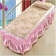 thumbnail image 4 of Antideslizante Sábana De Dormir De Seda Cubierta ábana Incluyendo Funda De Almohada Para 75x28 Pulgadas Camas Floral_2 Baoblaze Estera de mesa de masaje de verano, 4 of 8