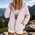 thumbnail image 2 of Womens Rain Jacket，Rain Gear For Women Waterproof Women's Raincoat Cute Windbreaker Jacket Women Multi Pocket Travel Jacket Women Raincoat For Women Waterproof Raincoat For Women Purple M, 2 of 5