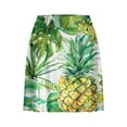 thumbnail image 2 of Tennis Skirt for Women High Waisted Tropical Print Athletic Skorts Lightweight Active Workout Yoga Skirt Fake Two Piece Skirt Workout Beach Shorts, 2 of 5