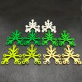 thumbnail image 4 of 150pcs 6 X 5 Leaves Block Flower Tree Parts Compatible 2417 Classic Building Block Brick Construction City Street View Accessories, 4 of 10