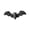 A, variant on Beeveer 3 Pcs Woven Rattan Bat Wall Hanging Halloween Decor, 3D Scary Handcrafted Black Rope Bats, Rustic Natural Farmhouse Halloween Creepy Decorations , 9.06/7.48/5.91 Inch(B)