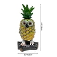 thumbnail image 3 of Fiudx Artículos en oferta con ofertas flash Nuevo estilo de adornos para jardín de patio, variación de búho de piña, artesanías decorativas para el hogar y el exterior, 3 of 7