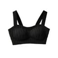 thumbnail image 2 of Ayfxijin Bras for Women,Fashion Woman's Everyday Bra Lace Solid Strap Wrap Hollow Out Bra Underwear Bralette Stylish, 2 of 3
