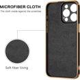 thumbnail image 5 of Case for iPhone 15 Pro Max Case with Ring Holder Kickstand 360 Degree Rotation Magnetic Car Finger Soft Slim Cover Shockproof Full Protective Phone Case for iPhone 15 Pro Max 6.7", Black, 5 of 17
