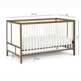thumbnail image 4 of Suite Bebe Pixie 3-in-1 Crib in Walnut/White, 4 of 7