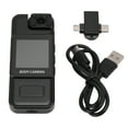 thumbnail image 2 of Body Video Recording Camera, Portable 240x240 TFT Screen Wearable Camcorder 4K  Record  for Cycling, 2 of 7
